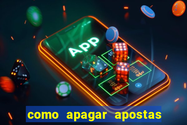 como apagar apostas no app da caixa